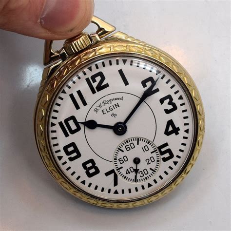 elgin pocket watches for men